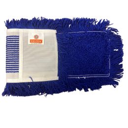 Ceytem Mavi 50x50 cm Zincir Dikiş Orlon Mop