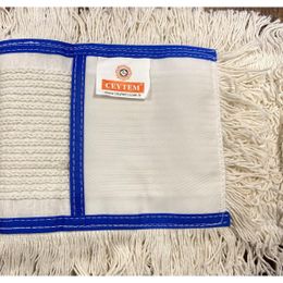 Ceytem Mavi 50x50 cm Zincir Dikiş Orlon Mop