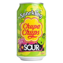 Chupa Chups 345 ml Sparkling Yeşil Elma Aromalı Gazlı İçecek