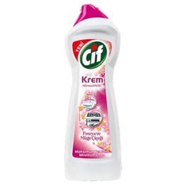 Cif 12x750 ml Krem Müge Çiçeği & Frezya Temizleyici