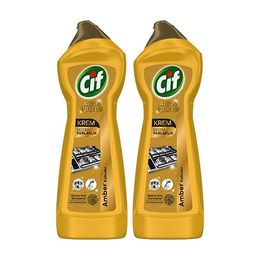 Cif 2x750 ml Krem Altın Işıltısı Yüzey Temizleyici