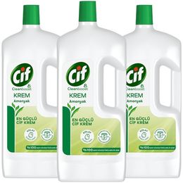 Cif 3x1.5 lt Krem Amonyaklı Yüzey Temizleyici