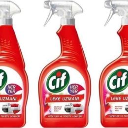 Cif 3x750 ml Her Yer Leke Uzmanı Sprey