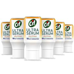 Cif 6x70 ml Ultra Serum Kapsül Mutfak Temizleyici 10 Kat Konsantre Zorlu Yağları