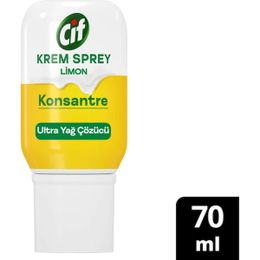 Cif 70 ml Krem Sprey Konsantre Yağ Çözücü