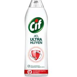 Cif Jel 3x750 ml Ultra Hijyen Çamaşır Suyu Katkılı Temizleyici