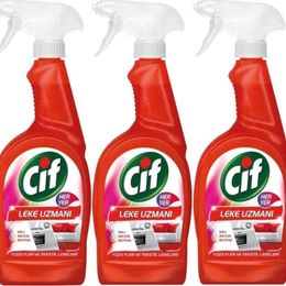 Cif Kırmızı Heryer 3x750 ml Yüzey Temizleyici Sprey