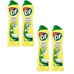 Cif Krem 4x500 ml Limon Kokulu Temizleyici