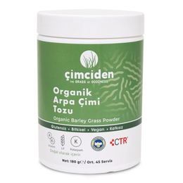 Çimciden 180 gr Organik Arpa Çimi Tozu