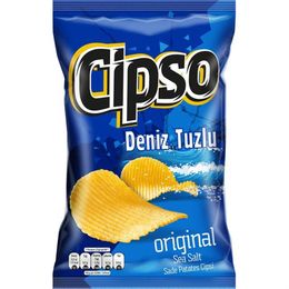 Cipso 8x104 gr Tırtıklı Sade Patates Cipsi