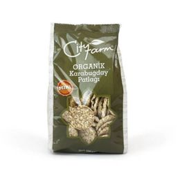 City Farm 100 gr Organik Mini Karabuğday Patlağı