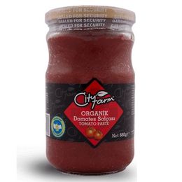 City Farm 650 gr Organik Domates Salçası