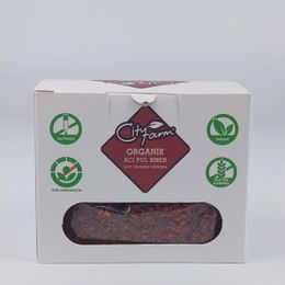 City Farm Organik Acılı 50 gr Pul Biber