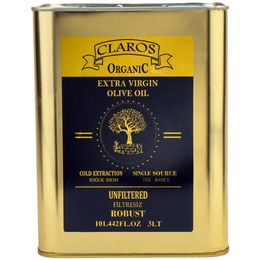Claros 3 lt Erken Hasat Naturel Sızma Zeytinyağı