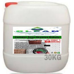 Clean 30 kg Okyanus Kokulu Çamaşır Suyu