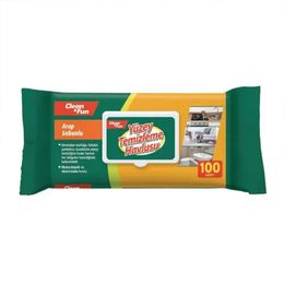 Clean & Fun 100'lü Arap Sabunlu Yüzey Temizleme Havlusu