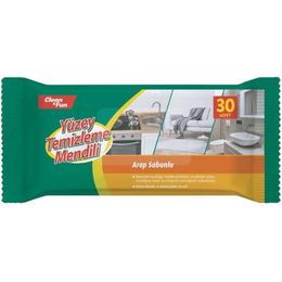 Clean & Fun Arap Sabunlu 30'lu Yüzey Temizlik Mendili