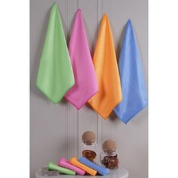 Clean Microfiber 40x40 cm 8'li Baklava Desen Cam Temizlik Bezi