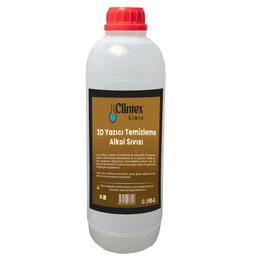 Clintex Kimya 1 lt 3d Yazıcı Temizleme Alkol Sıvısı