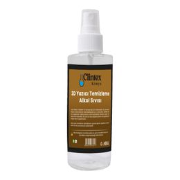 Clintex Kimya 200 ml 3d Yazıcı Temizleme Alkol Sıvısı