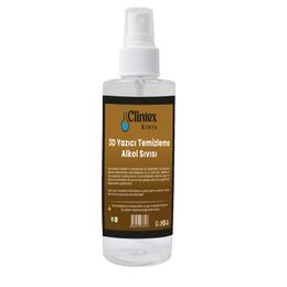 Clintex Kimya 200 ml 3d Yazıcı Temizleme Alkol Sıvısı