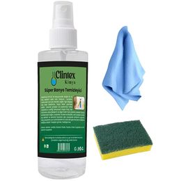 Clintex Kimya 200 ml Süper Banyo Temizleyici Set