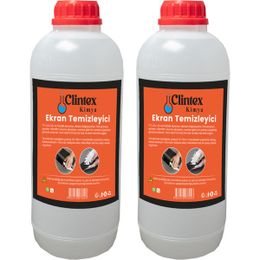 Clintex Kimya 2x1 lt Lcd Led Ekran Gözlük Temizleyici