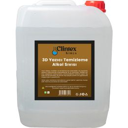 Clintex Kimya 5 lt 3D Yazıcı Temizleme Alkol Sıvısı
