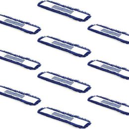 Cod-Ex 10x80 cm Mavi Orlon Nemli Palet Tablet Toz Toplama Statik Mop