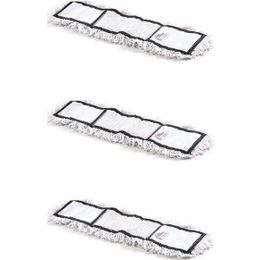 Cod-ex 3x40 cm Beyaz Nemli Palet Tablet Nem Alıcı Yedek Mop Paspas Başlığı Bezi