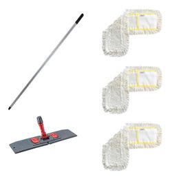 Cod-Ex 40 cm Nemli Mop + Katlanır Aparat + Metal Vidalı Sap