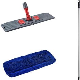 Cod-Ex 80 cm Mavi Orlon Mavi Statik Toz Mop + Tutucu + Sap