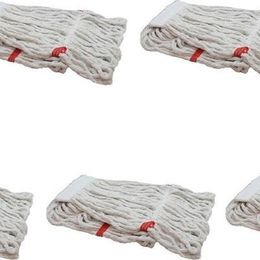 COD-EX Yedek Dar Islak Paspas Başlığı Beyaz 5 Adet 17 cm Mop