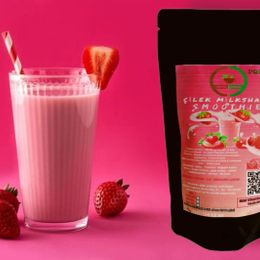Coffee Naturelle 1 kg Çilek Aromalı Toz Milksahke & Smoothie & Frappe