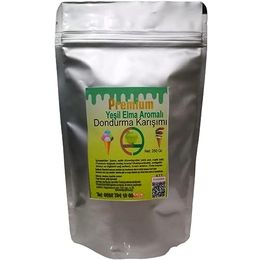 Coffee Naturelle 500 gr Yeşil Elma Aromalı Dondurma Karışım Tozu