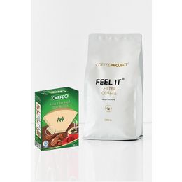 Coffee Project 1 kg Filtre Kahve + 1x4 Caffeo Filtre Kağıdı