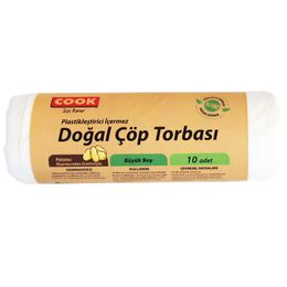Cook Küçük Boy 30 Adet Doğal Çöp Torbası