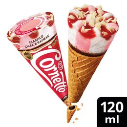 Cornetto 120 ml Classico Çilek Dondurma