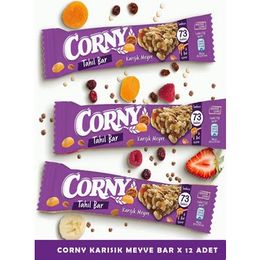 Corny 12x17 gr Karışık Meyve Tahıl Bar