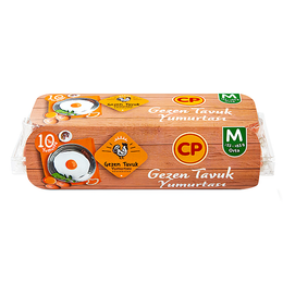 CP 10'lu Orta Boy Gezen Tavuk Yumurtası