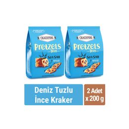 Crackfers 2x200 gr Deniz Tuzlu Kraker