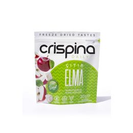 Crispina 20 gr Dondurularak Kurutulmuş Elma Kuru Meyve Cipsi
