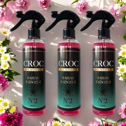 Croc No:2 Bahar Esintisi 3x300 ml Sprey Şişe Oda Kokusu