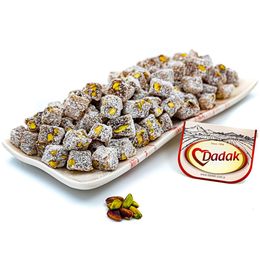 Dadak Lokum ve Kuruyemiş 1 kg Çifte Kavrulmuş Antep Fıstıklı Mini Lokum