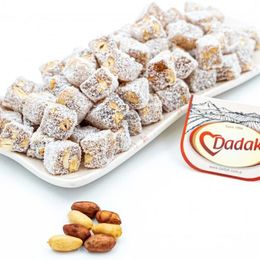 Dadak Lokum ve Kuruyemiş 500 gr Yer Fıstıklı Mini Lokum