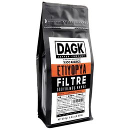 Dagk Etiyopya 250 gr Öğütülmüş Filtre Kahve