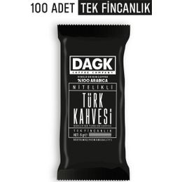 Dagk Nitelikli Tek Fincanlık 6 gr Türk Kahvesi