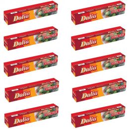 Dalia 10 Adet 45 cm 100 mt 8 Mikron Şeffaf Mutfak Rulo Streç Film