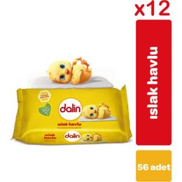 Dalin 12x56'lı Islak Havlu