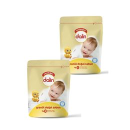 Dalin 2x1000 gr Yenidoğan Bebek Granül Doğal Çamaşır Sabun